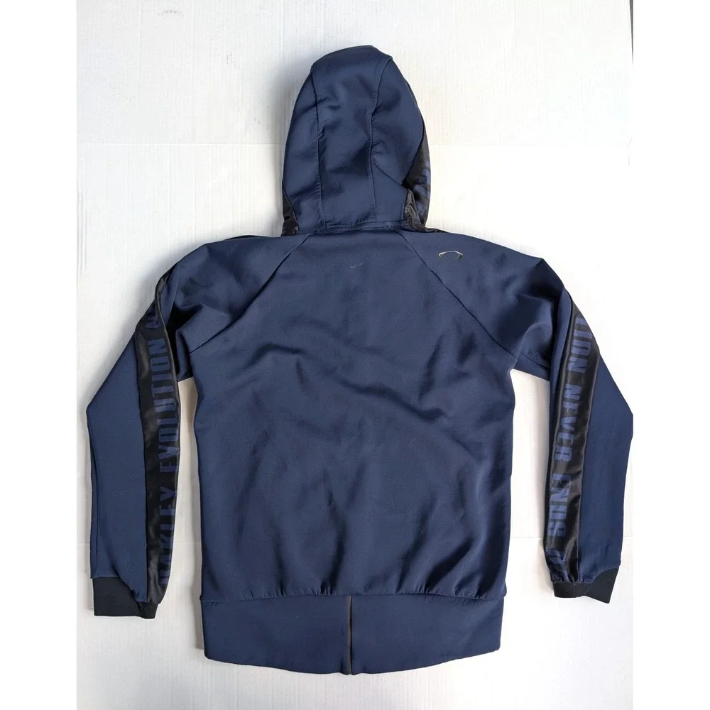 Oakley Enhance Synchronism Jacket‎ 3.0 Size Small Blue Full Zip FOA400153